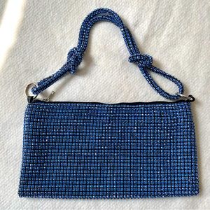 Blue Glitter Bag